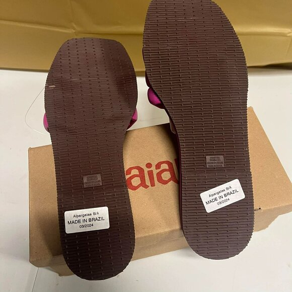Havaianas You Firenze Sandals Women's Sandals Pink Rose Gum US 12 - Picture 5 of 7